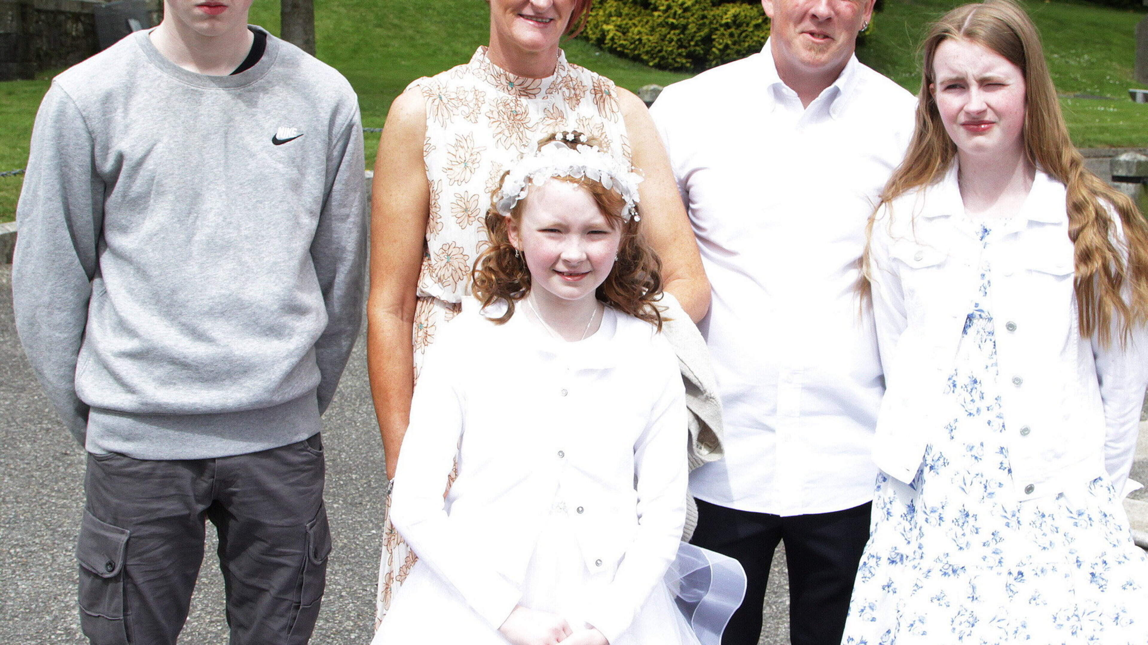 See all the photos from the St Aidan's PS communion day